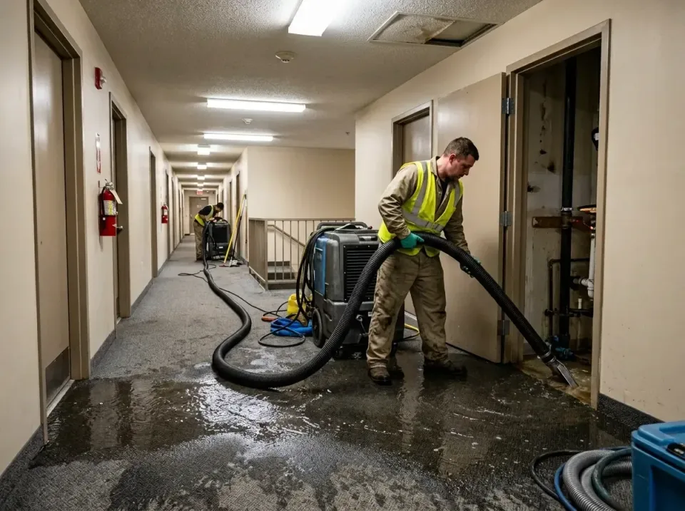 multi-unit-apartment-hallway-f-005 — frequently asked questions, Emergency Burst Pipe Water Extraction & Removal in Ocean Sh…